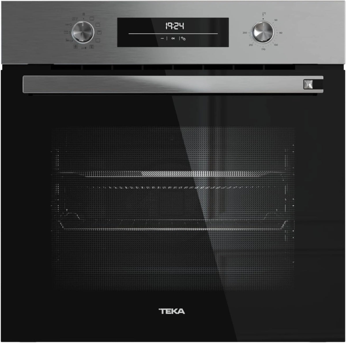Horno Multifunci¨®n TEKA con Airfry, 71L, Limpieza HydroClean, 9 Modos, Gu¨ªas Telesc¨®picas