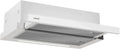 Campana Extractora Telesc¨®pica Blanca 60cm, 4 Velocidades, Motor Silencioso y LED