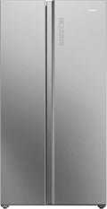 Frigor¨ªfico Haier Side by Side SBS 90, Motor Inverter, No Frost Total, Pantalla T¨¢ctil, 611L, Acero Inoxidable