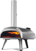 Ooni Karu 12 - Horno de Pizza Port¨¢til a Gas, Le?a y Carb¨®n