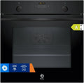 Balay ¨C Horno multifunci¨®n 71L, Freidora de aire, Autolimpieza, Negro, Serie Cristal