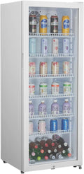 Frigor¨ªfico para Bebidas METRO Professional, Puerta de Cristal, Iluminaci¨®n LED, Espacio de 237L, Blanco