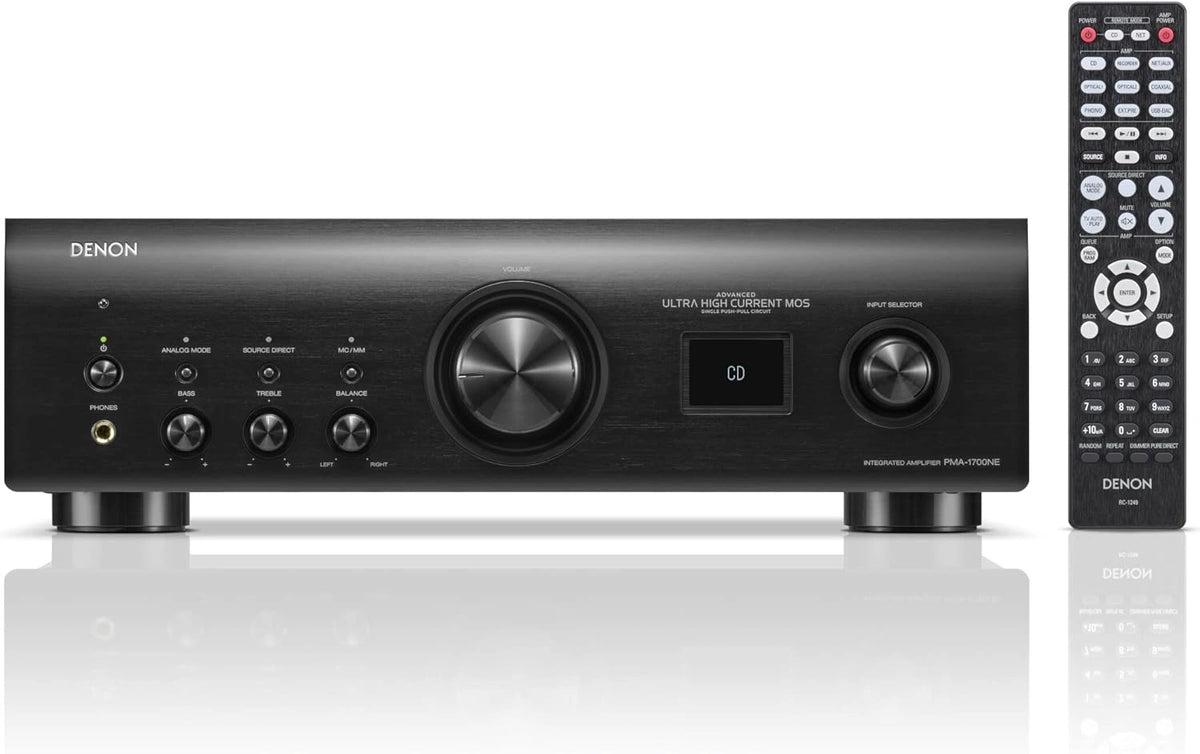 DENON PMA-1700NE - Amplificador Est¨¦reo de Alta Potencia 140W por Canal