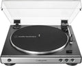 Tocadiscos Est¨¦reo Autom¨¢tico Audio-Technica LP60XUSBGM con Conexi¨®n USB y Acabado Gunmetal