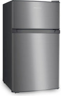 INFINITON Frigor¨ªfico Dos Puertas 85L, Descongelaci¨®n Defrost, Clase A+, Acero Inoxidable