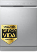 Lavavajillas LG DF273FV QuadWash con Vapor y EasyRack - Capacidad 14 cubiertos