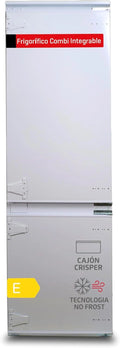 Corbero Frigor¨ªfico Combi Integrable 248L No Frost con Caj¨®n Crisper y Luz Interior