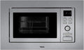 Microondas Empotrable TEKA con Grill, 20L, 800W, 5 Niveles, Acero Inoxidable, Negro