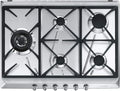 Placa de Gas SMEG SRV575GH5 de Acero Inoxidable