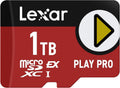 Lexar - Tarjeta microSD Play Pro de Alta Velocidad para Juegos, UHS-I, C10, U3, V30, 4K, Compatible con Dispositivos de Juego