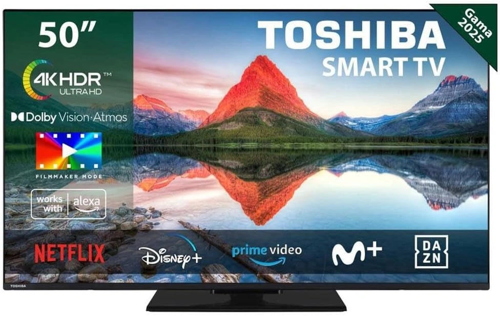 Toshiba Televisor 50'' Ultra HD 4K VIDAA Smart DLED