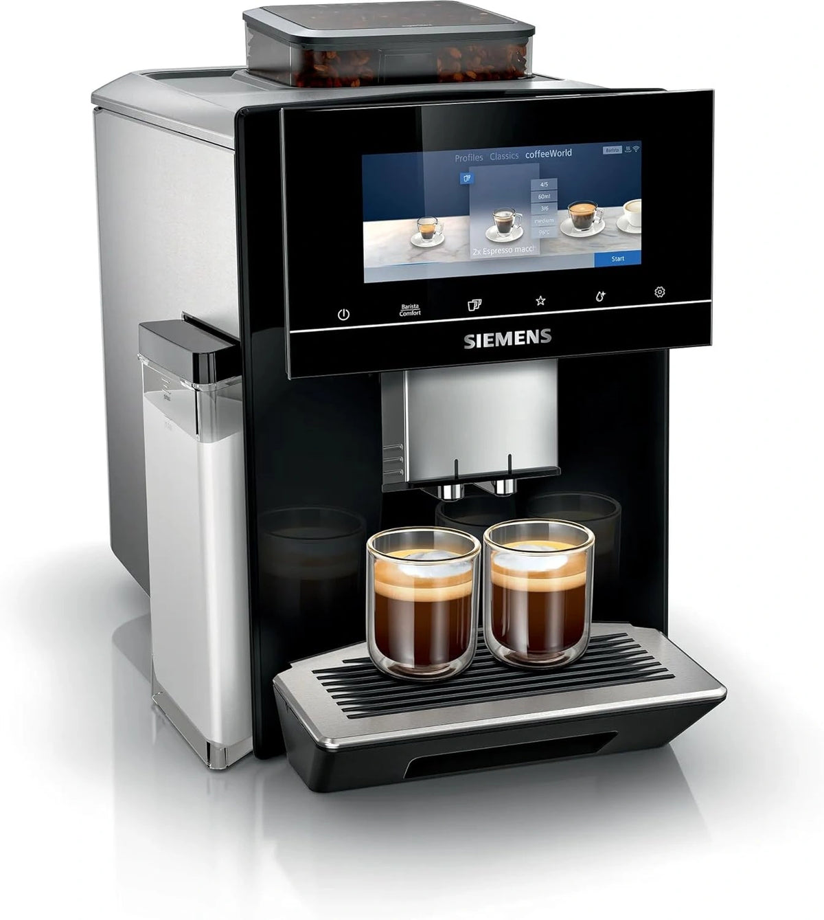 Cafetera Autom¨¢tica Espresso Siemens EQ.900 TQ905R09, Encimera, 2.3L