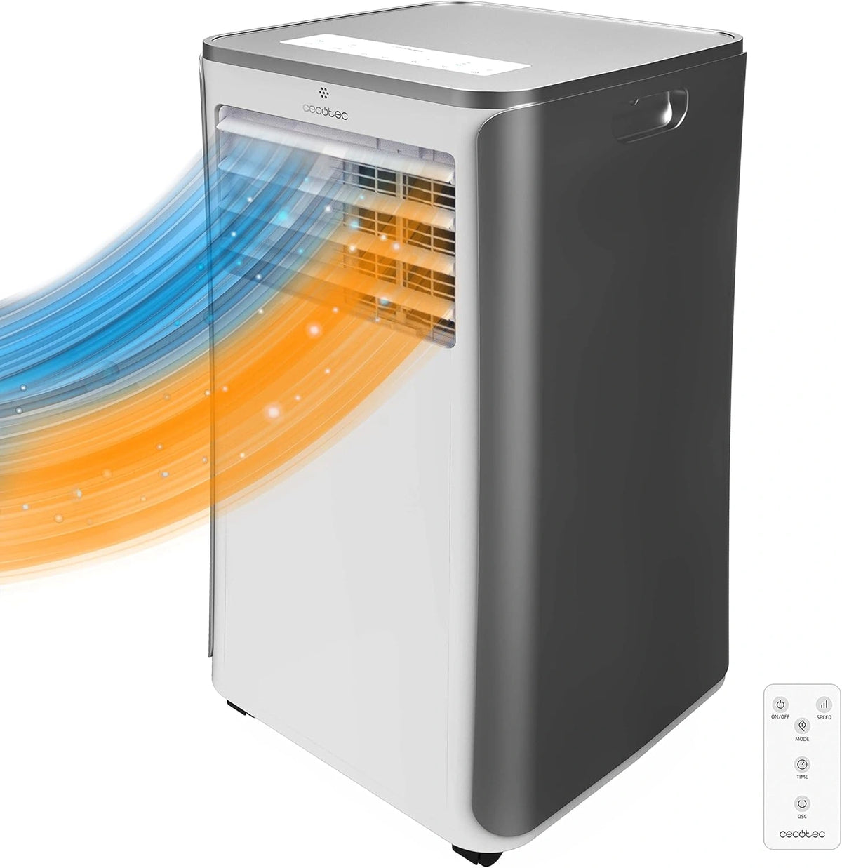 Aire Acondicionado Port¨¢til Cecotec 9000 BTU con Calefacci¨®n y Control Remoto