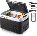 Refrigerador Port¨¢til VEVOR 25L para Coche, Compresor 12/24V y 100-240V, Ajustable -20¡ãC a 20¡ãC, Ideal para Camping y Viajes