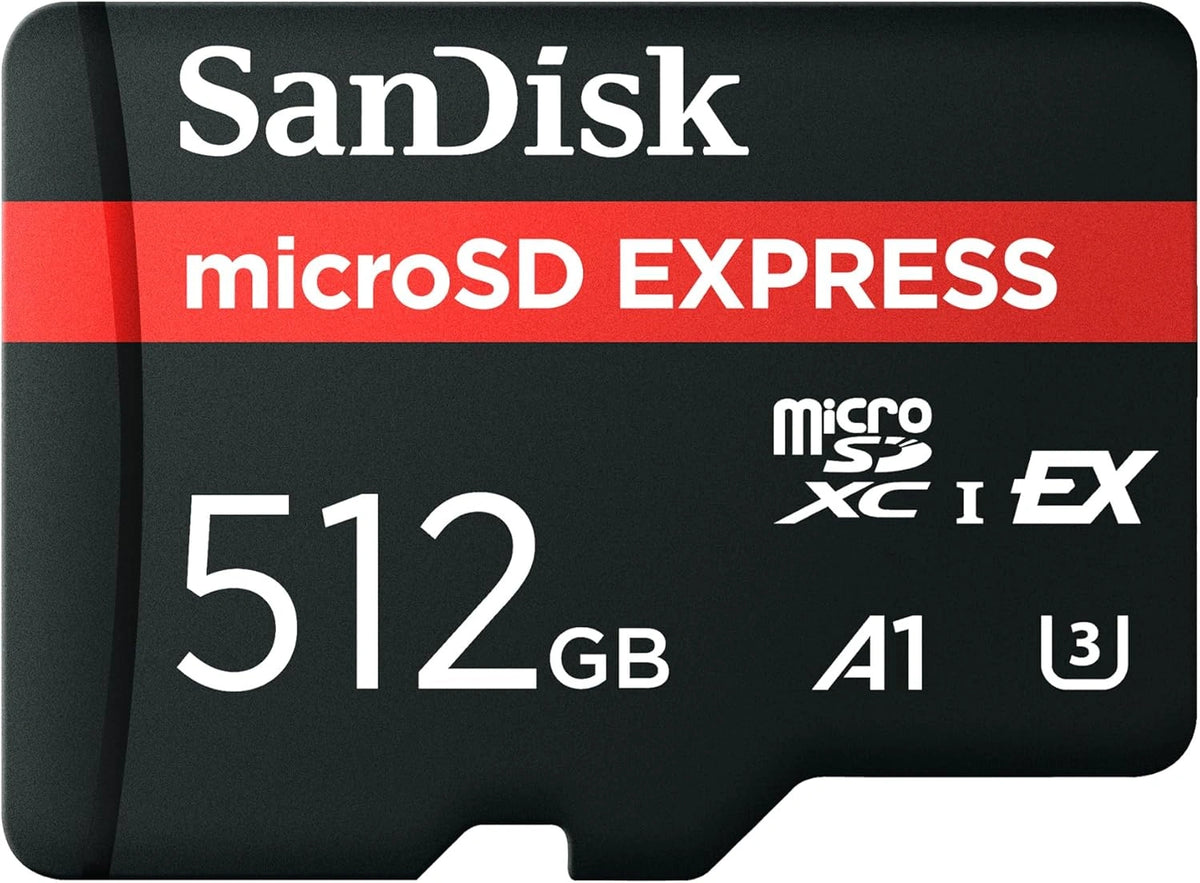 SanDisk Tarjeta microSD 512 GB, Lectura 880 MB/s, Escritura 650 MB/s, U3, C10