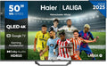 Televisor Inteligente Haier 50" 4K UHD QLED, Google TV, Dolby Audio, HDR10, Control Remoto Inteligente, Asistente de Google, Bluetooth 5.1, Juegos a 120Hz, HDMI 2.1 x 4
