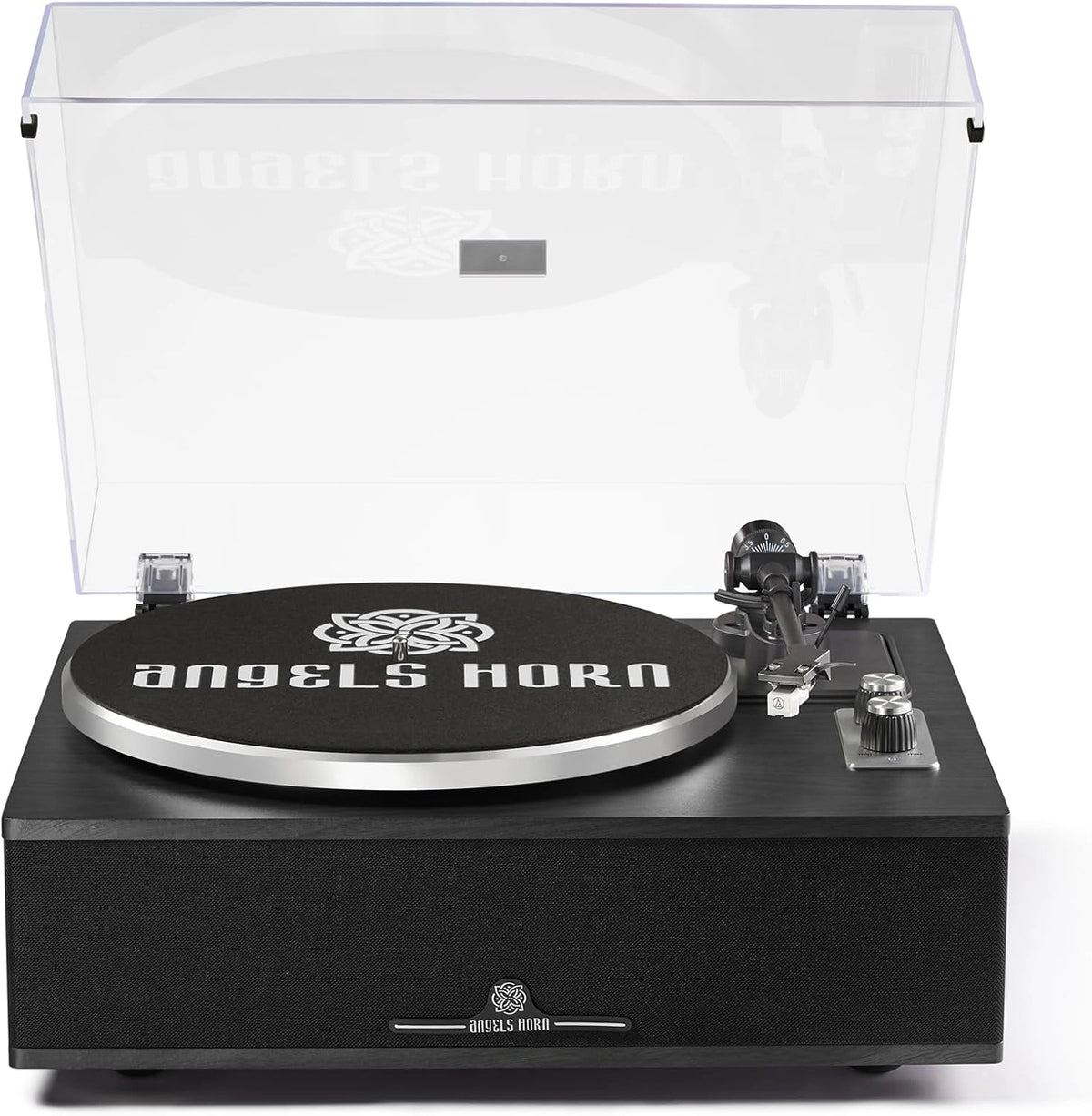 Tocadiscos Hi-Fi Bluetooth de 2 Velocidades con Altavoces y Preamplificador Phono