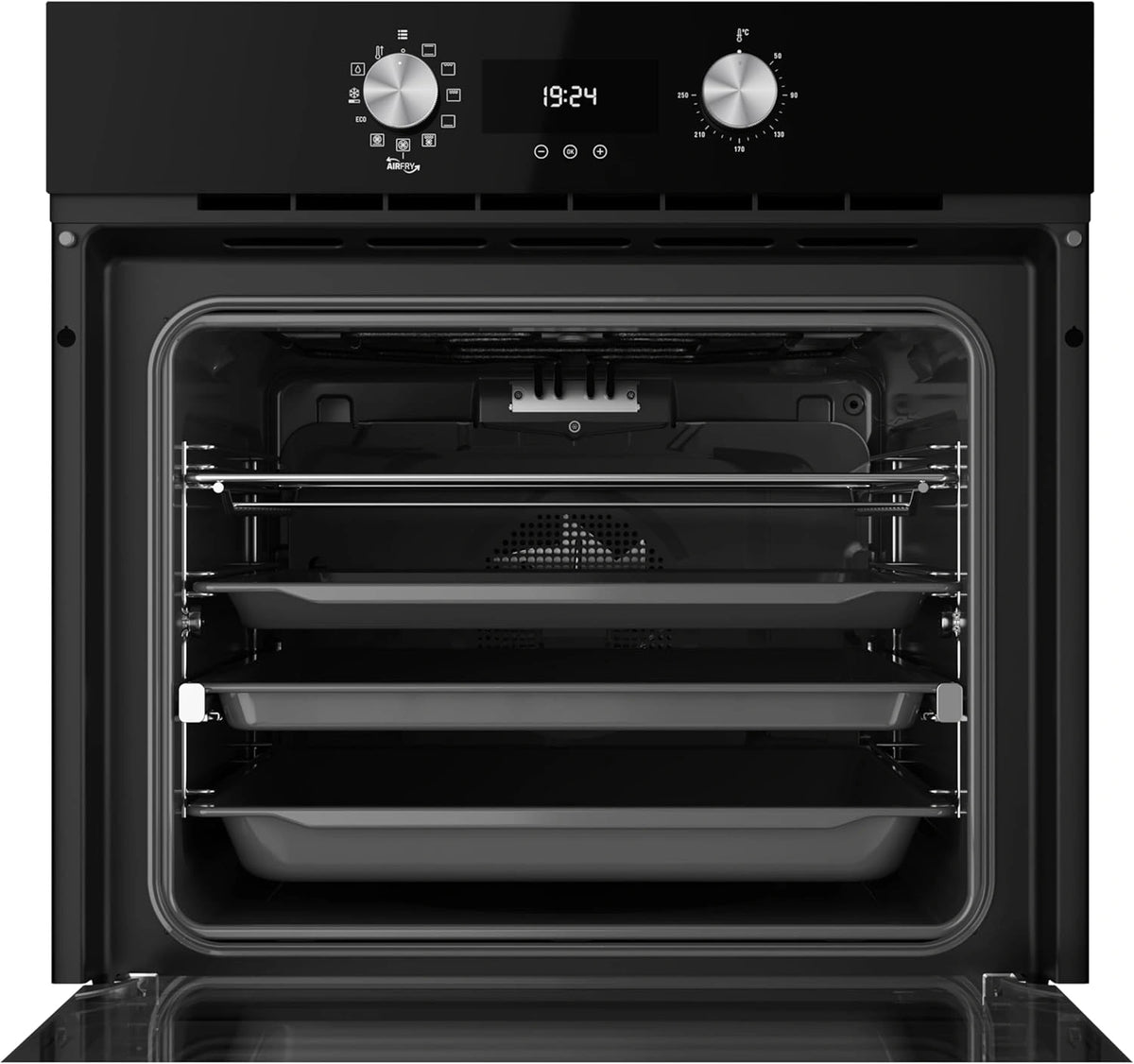 Horno Multifunci¨®n TEKA AirFry 60cm - Limpieza HydroClean Pro - 9 Funciones - Bandeja AirFry - Puerta Triple Cristal