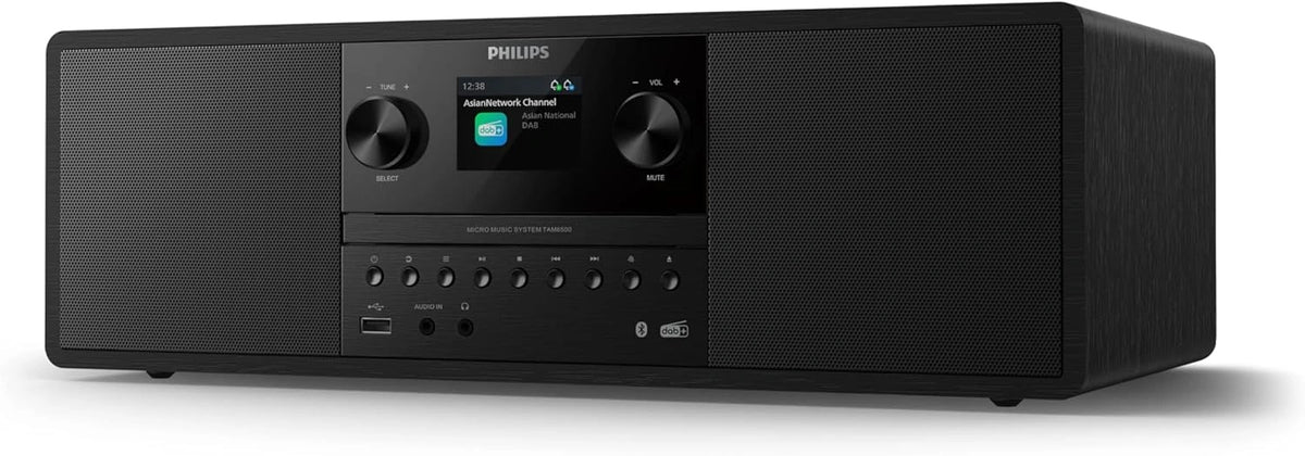 Sistema de M¨²sica Micro Philips 100W Bluetooth, Radio DAB+/FM, CD/USB