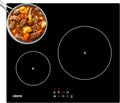 Ciarra Placa de Inducci¨®n 3 Zonas 60cm 5600W Clase A++, Perfecta para Cocinas Contempor¨¢neas