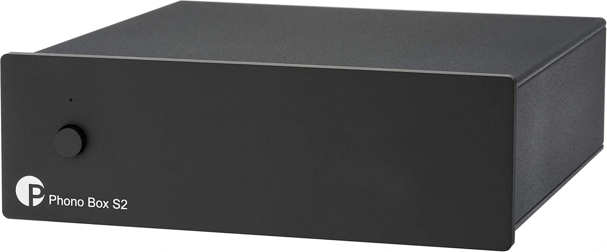 Previo de Phono Externo MM/MC Project Phono Box S2 - Dual Mono, Filtro Subs¨®nico, Ajuste de Ganancia, Negro