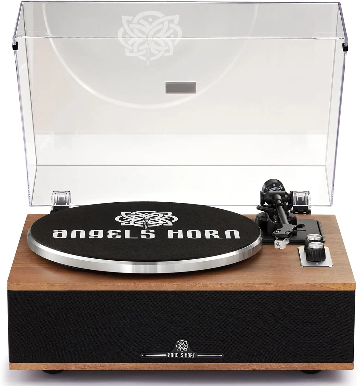 Giradiscos de Vinilo Bluetooth HiFi con Altavoces Integrados y Preamplificador, 33/45 RPM