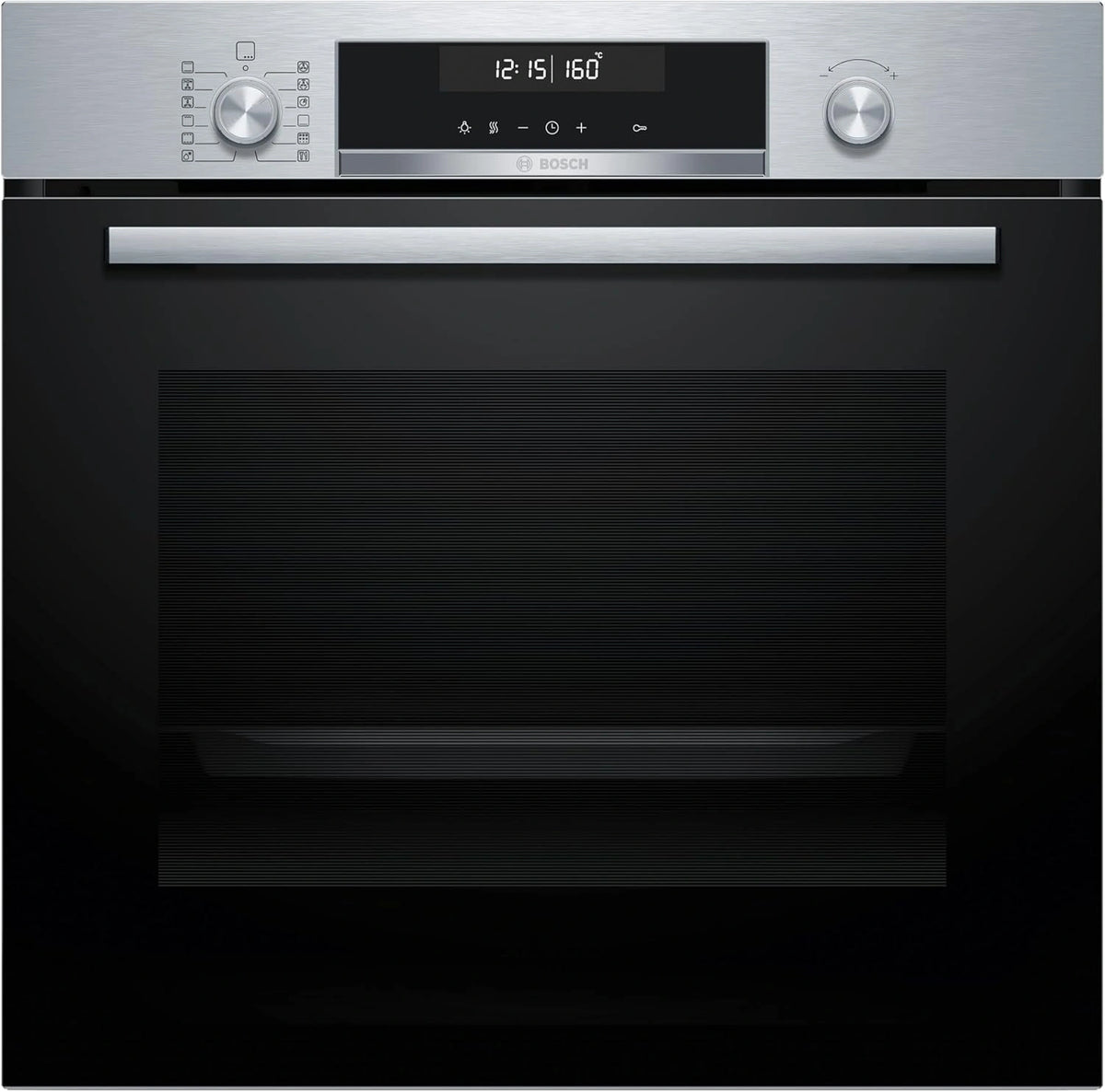 Bosch - Horno Pirol¨ªtico Multifunci¨®n Serie 6, 60 cm, AirFry, 3D Hotair, Acero Inoxidable