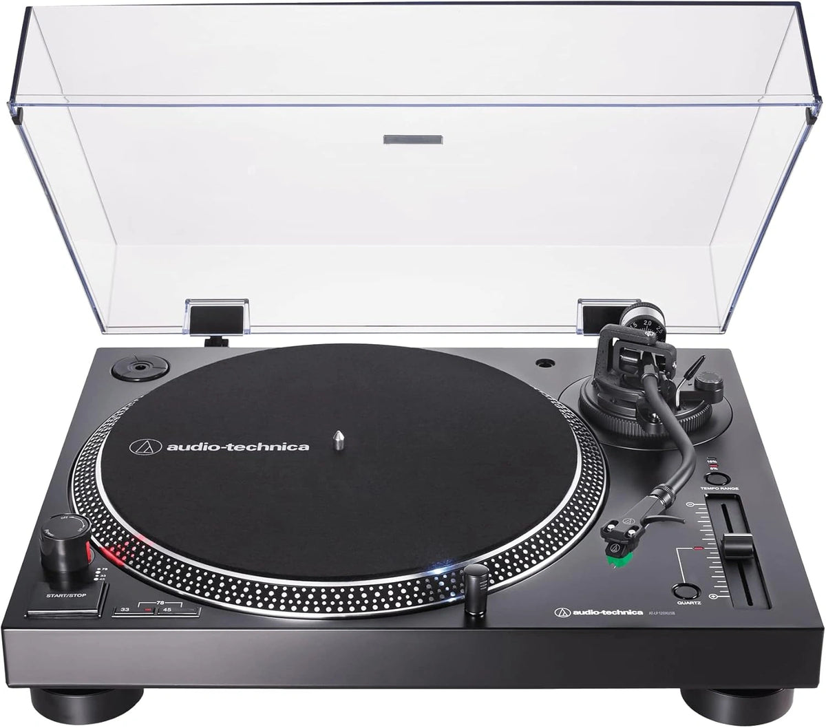 Tocadiscos Audio-Technica AT-LP120XUSB-BK de Tracci¨®n Directa, Manual, Hi-Fi, Conexi¨®n USB