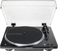 Tocadiscos Inal¨¢mbrico Audio-Technica AT-LP70XBT Autom¨¢tico con Correa (Negro/Plata)