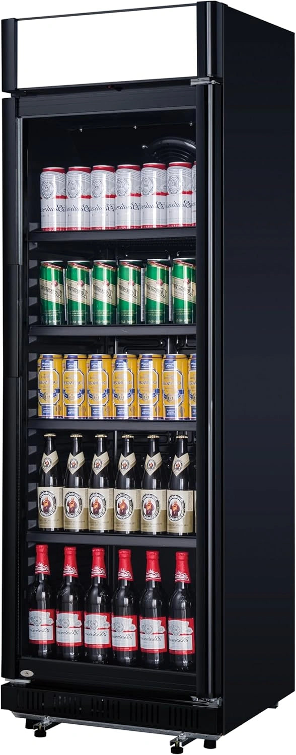 Refrigerador de Bebidas METRO Professional 347L, Ventilado, Cerradura, Negro