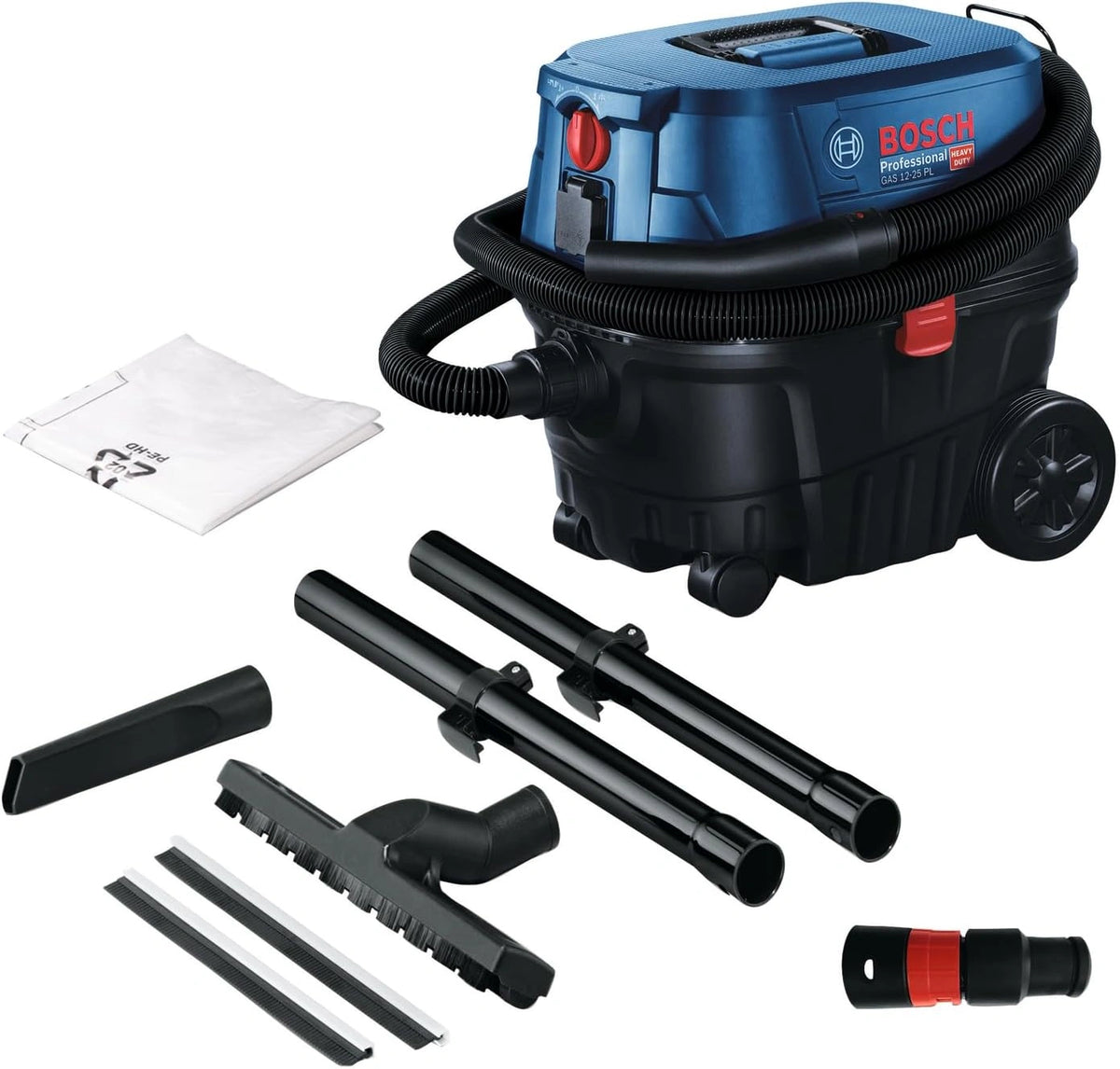 Aspiradora Bosch GAS 12-25 PL 1250W con Filtro HEPA