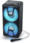 Altavoz Bluetooth Port¨¢til Muse DJ Party con CD, Luces LED Multicolor, 150W