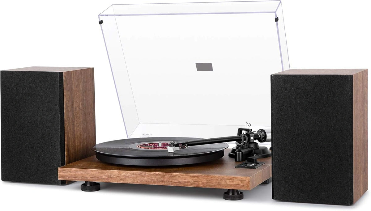 Tocadiscos Bluetooth con Sistema Hi-Fi y Altavoces de 36W