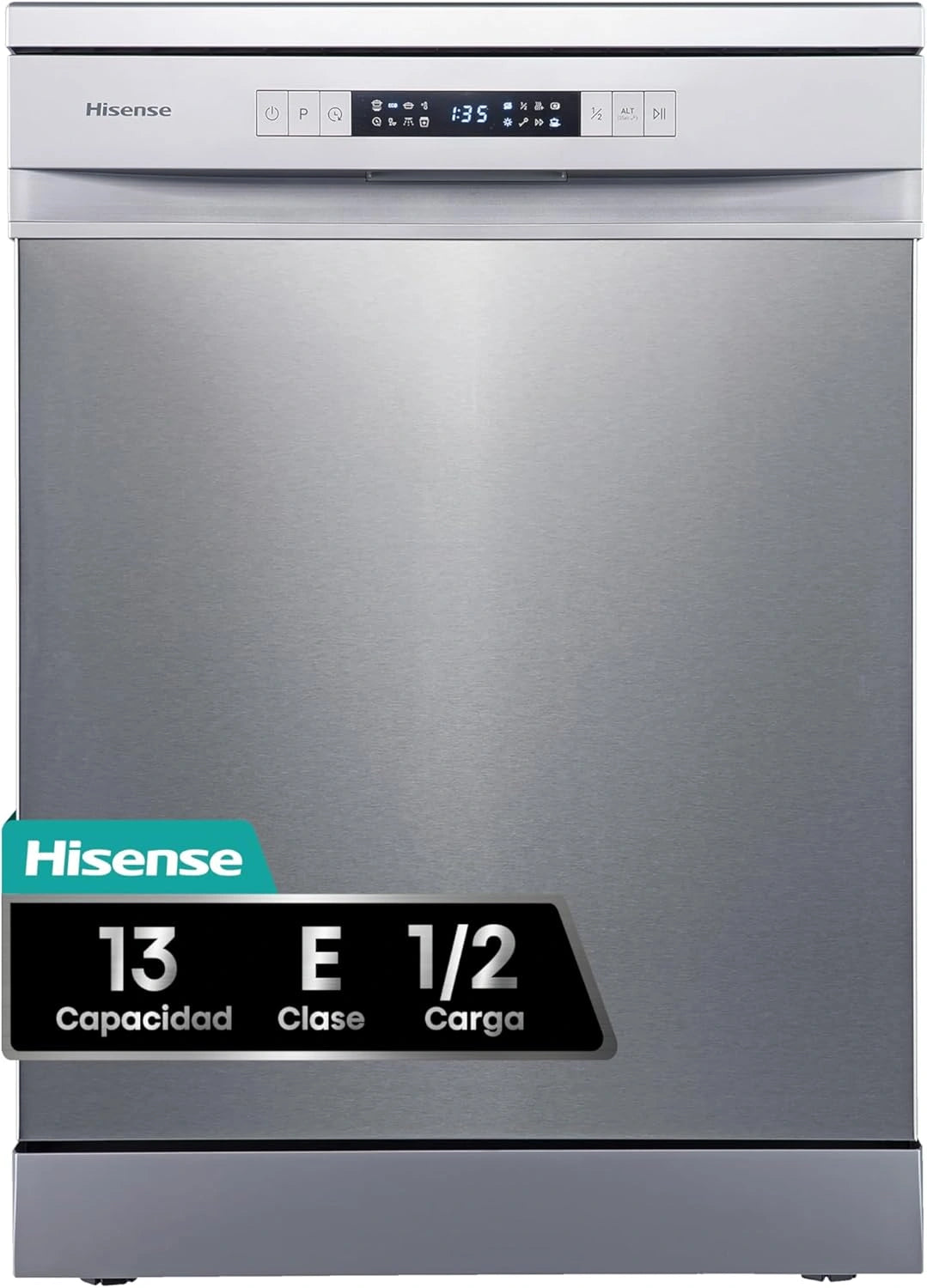 Lavavajillas Hisense 13 Servicios 60 cm Inoxidable Eco Silencioso