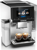 Siemens EQ700 Cafetera Superautom¨¢tica, Pantalla T¨¢ctil, coffeeWorld, Conexi¨®n Home, Acero Inoxidable y Blanco