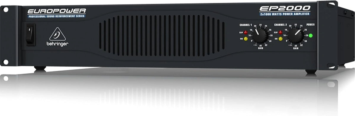 Behringer EP2000 Amplificador Est¨¦reo 2000W con Tecnolog¨ªa ATR