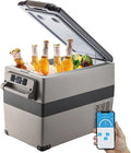 Nevera Port¨¢til 55L VEVOR para Coche, Congelador y Refrigerador, -20¡ãC a 10¡ãC, Ideal para Camping y Viajes