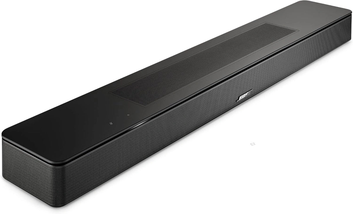 Barra de Sonido Inteligente Bose con Dolby Atmos, Bluetooth y Control por Voz, Compatible con Alexa y Google Assistant, Color Negro
