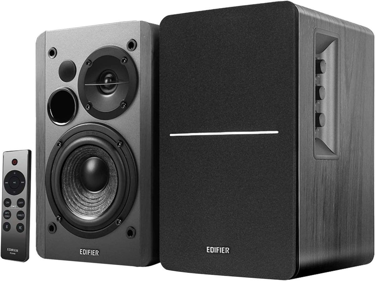 Altavoces de Estanter¨ªa Edifier R1280DBs Bluetooth 2.0 - 42W RMS con Subwoofer - Negro