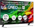 Televisor LG 65" 4K QNED EVO Smart TV, MiniLED, Dolby Vision, Asistente Voz, Negro