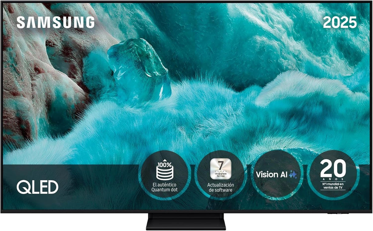 Televisor Samsung QLED 55'' 4K Smart con AI y Quantum Dot