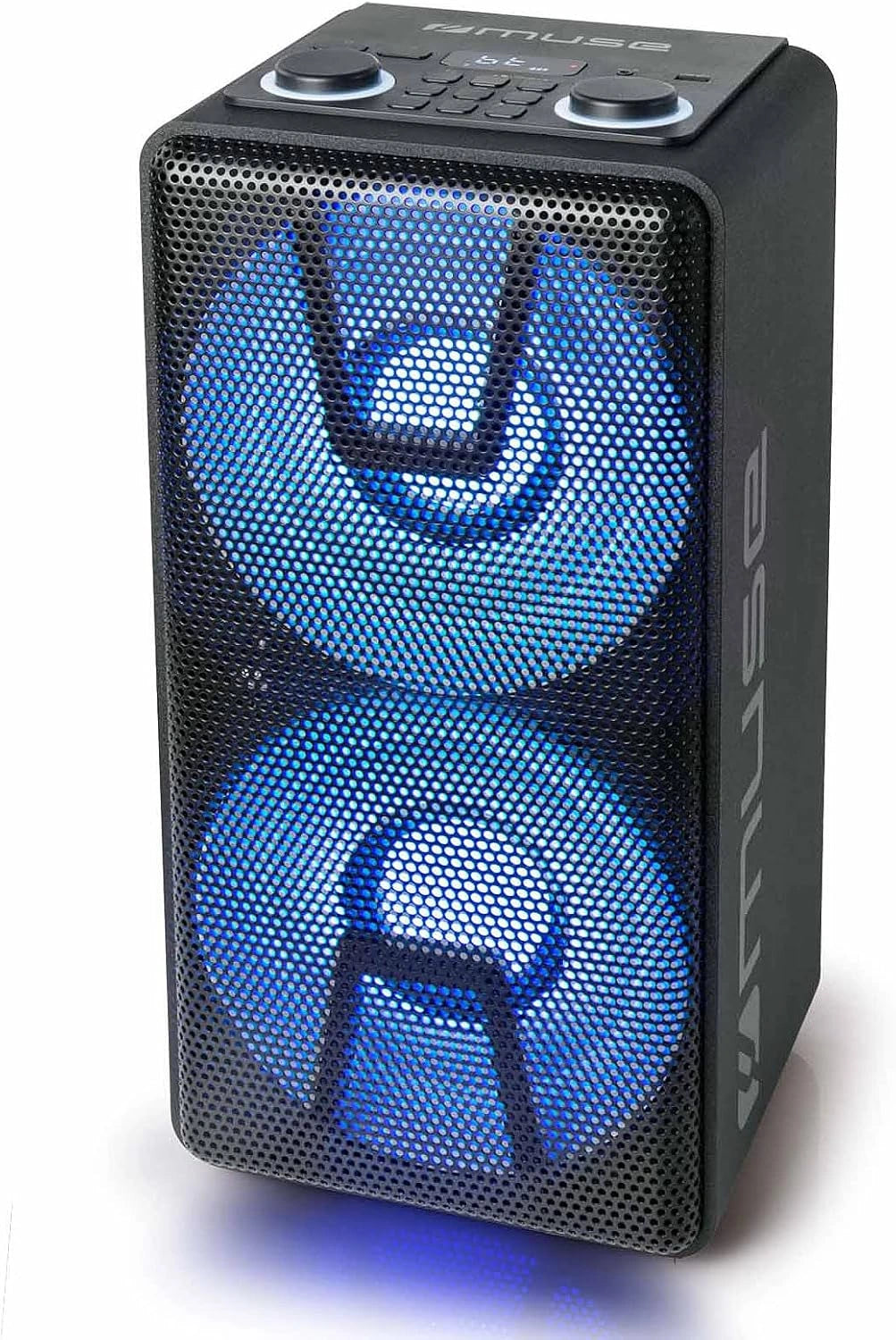 Muse Altavoz Bluetooth M-1805DJ Negro, Caja de Fiesta Port¨¢til