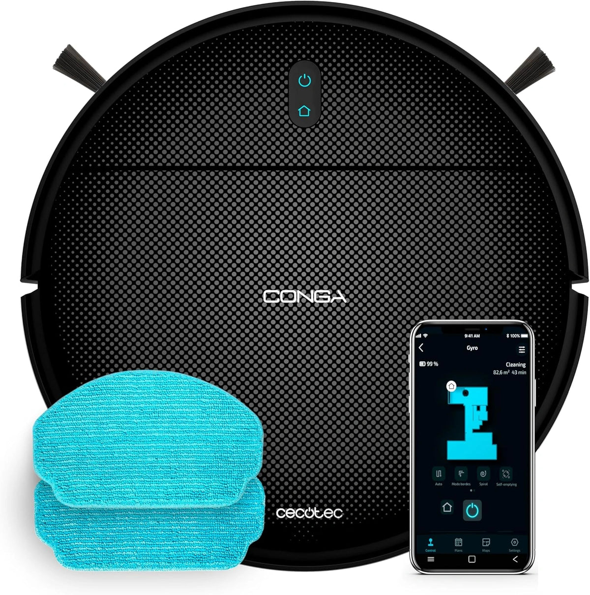 Robot Aspirador Cecotec Conga M10 X-Treme Neo con 2000 Pa y Control por App